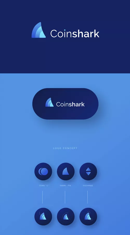 COINSHARK - BRANDING WORK screenshot 1